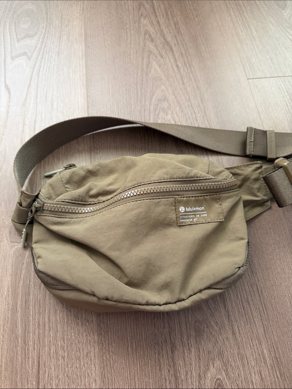 lululemon athletica Khaki Belt Bag